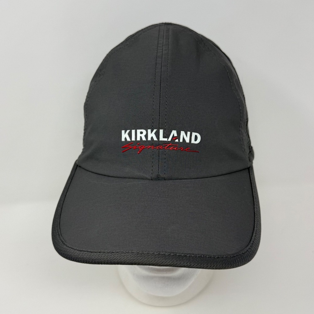 Kirkland Signature Performance Baseball Cap Gray Perforated Active Hat 7771032